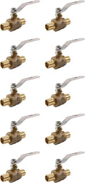 1/2" PEX Brass Ball Valve, Lead Free, Pack of 10 F17206