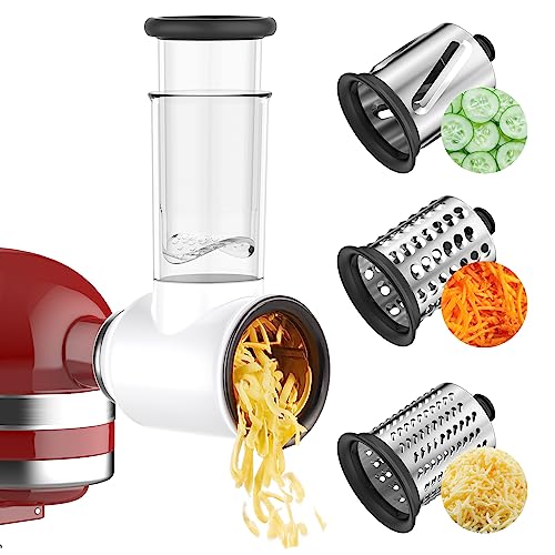 Slicer Shredder Attachment for Kitchenaid Stand Mixer with 3 Blades G854028