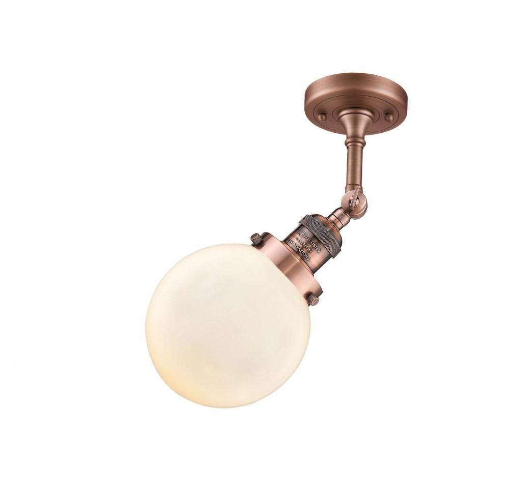 1 Light 6 inch Semi-Flush Mount in Oil Rubbed Bronze S34105
