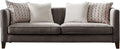 Pink Velvet Loveseat I831821