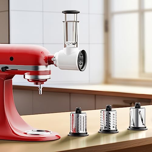 Slicer Shredder Attachment for Kitchenaid Stand Mixer with 3 Blades G854028