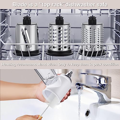 Slicer Shredder Attachment for Kitchenaid Stand Mixer with 3 Blades G854028