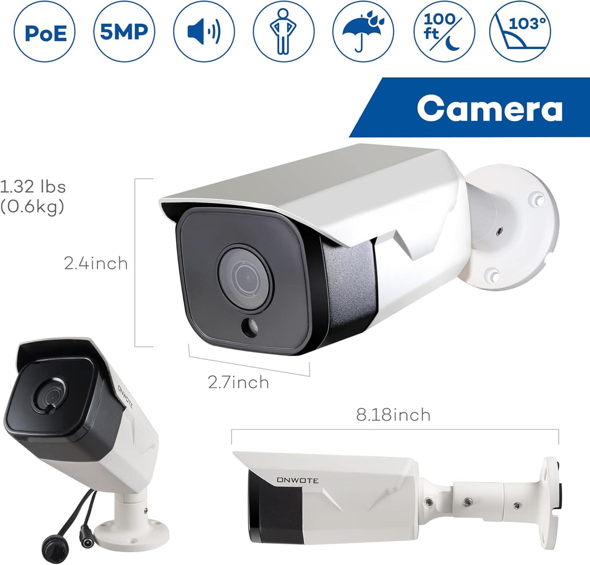 32 Channel 4K PoE Security Camera System 8TB I980438