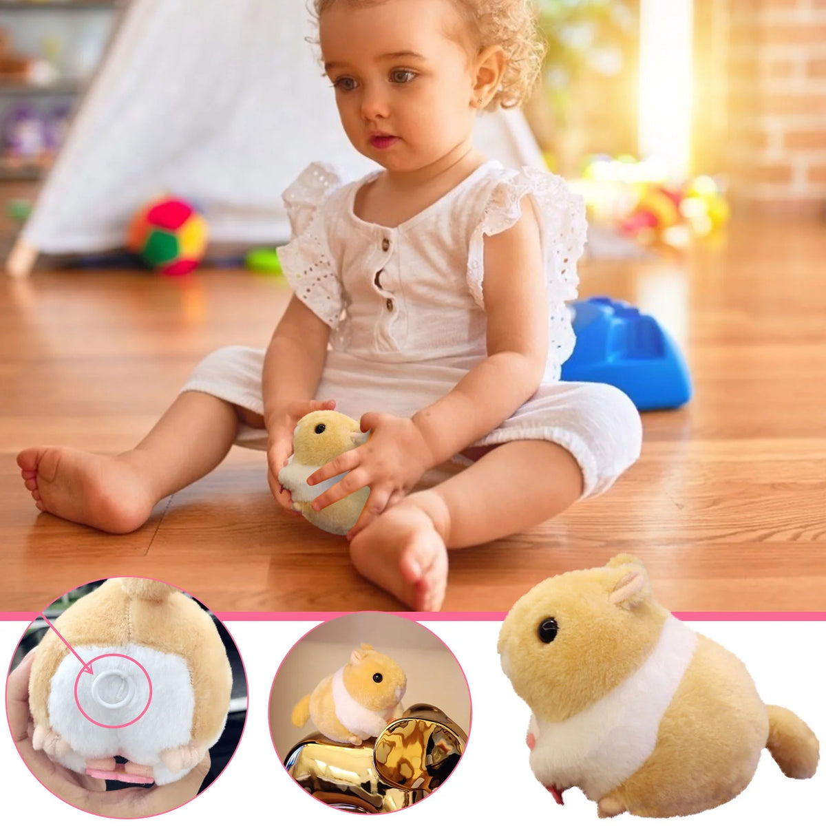 Hamster Plush Toy W9551